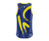 KPI Custom Blue & Yellow Singlet with Club logo